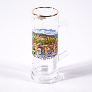Heidelberg Germany Town City Bridge 4" Shot Glass Drinking Cup Drinkware Barware